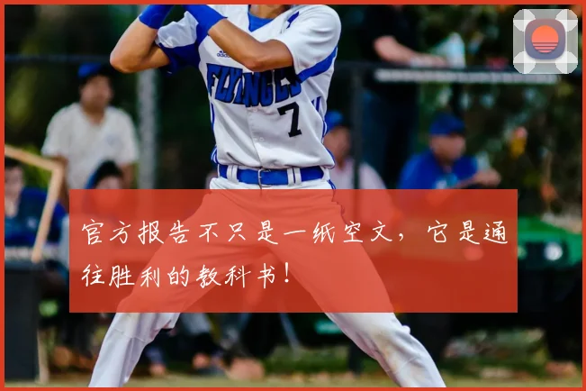 官方报告不只是一纸空文,它是通往胜利的教科书!