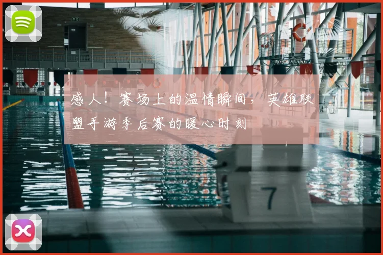 感人!赛场上的温情瞬间,英雄联盟手游季后赛的暖心时刻